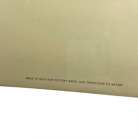 NWT Pottery Barn Falling Leaf Brushed Gold Placecard Holders - Picture 5 of 8